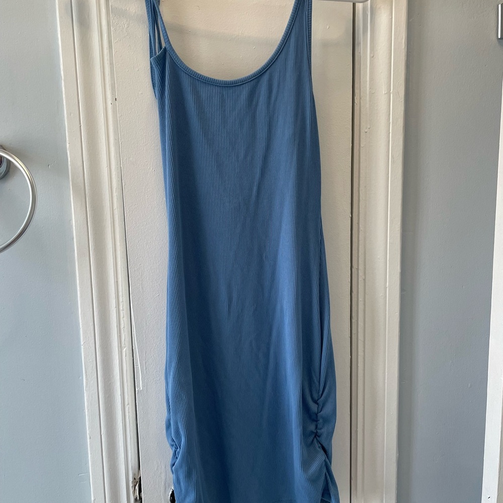 SHEIN Blue Mini Dress - Picture 2 of 3